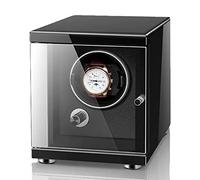 CHCWR Boîte Automatique de la Montre de Montre pour 1 2 4 6 Montres Boîte d'affichage à Piano à Piano en Bois d'oreiller Flexible avec boîtier de Rangement de Montre à Moteur Silencieux