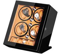 CHCWR Boîte Automatique de la Montre de Montre pour 8 Montre + 5 Paint de Rangement Paint Finition Boîte d'affichage Motor Silencieux Moteur Silencieux pour Les Femmes