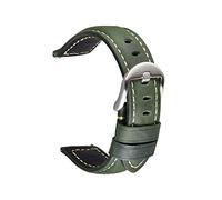 CHCWR Bouettes de montre en cuir Bandle de montre à version rapide 20 mm 22 mm 24 mm Bandle de gueule de gueule de montre en cuir / 24 mm/boucle brun-noir