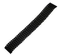CHCWR Boulots de montre Band de montre en acier inoxydable 12 mm 14 mm 16 mm 18 mm 20 mm 22 mm 24 mm Loute élastique Bouteau de poignet Bracelet Bracelet Black