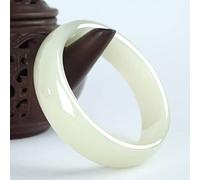 CHCWR Bracelet de jade rond sculpté à la main