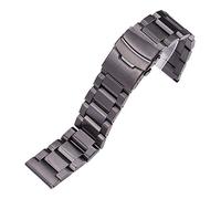 CHCWR bracelet de montre en acier inoxydable Bracelet 18 mm 20 mm 22 mm 24 mm Bands de montre en métal Boucotte Bleu Black Gold Watch Accessoires Bracelet