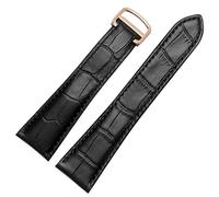 CHCWR Bracelet de montre mécanique en cuir véritable pour homme et femme 20 mm, 22 mm, 23 mm, 25 mm, 17mm