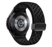 CHCWR Bracelet en silicone pour Galaxy Watch 7 6 5 4 40 mm 44 mm 5Pro 45 mm Band 6 Classic 43 mm 47 mm Pas d'espace Bracelet de montre, Watch 4 5 6 7 44MM