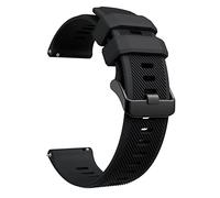 CHCWR Brans de poignet pour Polar Vantage M / M2 Smart Watch Band Polar Grit x Pro Watchband Silicone 18 20 22 mm Bracelet (couleur: charbon noir, taille: 22 mm)