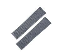 CHCWR Brotte de montre en silicone en caoutchouc pour maîtrise Hydroconquest L3 Watchband 21 mm étanche (couleur: bleu sans fermoir, taille: 21 mm)