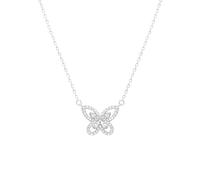 CHCWR Butterfly Shape Lab Diamond Penant Party Pendants Pendentif Pendants Collier pour femmes Bridal Bijoux Bijoux