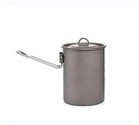 CHCWR Camping Cook Sware Titanium Table Vole du Pot Touristique Pot de Cuisine extérieure Ustensiles de Pique-Nique