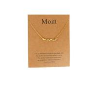CHCWR Collier de maman 18 carats en or