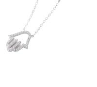 CHCWR Collier Hamsa Moisanite 18K Gol