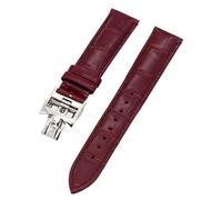 CHCWR Constantin Bracelet de montre en cuir de vache double face pour Vacheron VC Bracelet de montre Constantin pour homme et femme 19 mm 20 mm 22 mm, 22mm
