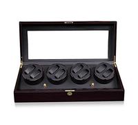 CHCWR Enrouleur automatique pour montre 8 + 9 heures, boîte de rangement avec moteur silencieux, pour montre rotative pour homme et femme