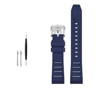 CHCWR FKM Fluorine Rubber Watchband 20 mm 21 mm 22 mm 24 mm montres Band Swear Watch
