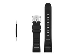 CHCWR FKM Fluorine Rubber Watchband 20 mm 21 mm 22 mm 24 mm montres Band Swear Watch