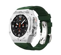 CHCWR Kit de modification en alliage pour Galaxy Watch 7 Étui en métal ultra 47 mm pour Galaxy Watch 7 Ultra FluorObber STRAP DIY MOD Kit Watchbands