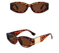 CHCWR Lunettes de Soleil Noires rétro Femme Triangle de Mode Verres de Soleil Vintage Nuances féminines conduisant