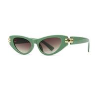 CHCWR Luxury Small Frame Lunettes de Soleil Femmes pour Hommes Verres de Soleil Vintage Sexy Dames Popular Eyewear UV400