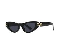 CHCWR Luxury Small Frame Lunettes de Soleil Femmes pour Hommes Verres de Soleil Vintage Sexy Dames Popular Eyewear UV400