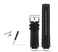 CHCWR Men de surveillance en toile adapté à Timex Compass T2N720 T2N721 T2N739 Nylon Watch Band 24x16mm (couleur: fermoir en or 10 mm, taille: 24-16 mm)