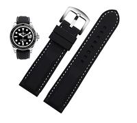 CHCWR Men Silicone Watch Band 20 mm 22 mm 24m pour le mi-di-socle de remplacement de caoutchouc oméga de sport