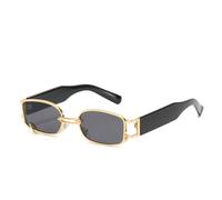 CHCWR Mode Populaire Petite Rectangle Femmes Lunettes de Soleil Luxe