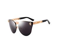 CHCWR Nouveau 2025 Lunettes de Soleil Femmes Souttepunk Sunglasses Retro Men Punk Shades UV400