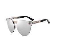 CHCWR Nouveau 2025 Lunettes de Soleil Femmes Souttepunk Sunglasses Retro Men Punk Shades UV400