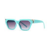 CHCWR Nouveau 2025 Retro Square Sunglasses Femmes Men Style Shades Rivets Punk Gradient Sun Glasses UV400