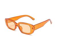 CHCWR Nouvelles Lunettes de Soleil Vintage 2025 Lunettes de Soleil rétro Classiques Femmes Vintage Voyage Petits Verres de Soleil Rectangle