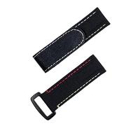 CHCWR Nylon tissu en cuir 20 mm bande de montre colorée pour Strap Daytona Submariner GMT Yacht-Master Datejus Watch Band