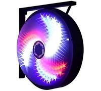CHCWR Pole de Coiffure de la Lampe Murale extérieure 17 "/ 23” Lumière Éclairage LED Rotatif Blanc Rouge Blanc Stripes montables