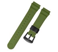 CHCWR Pour 5 No. Solar Watchband Band Men Silicone Rubber Strap 22 mm Sports Plongée en conserve SNE537