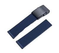 CHCWR Pour bracelet de montre en caoutchouc en silicone souple 22 mm 24 mm bracelet de bande de surveillance pour Navitimer/Avenger/SuperCean