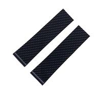 CHCWR Pour bracelet de montre en caoutchouc en silicone souple 22 mm 24 mm bracelet de bande de surveillance pour Navitimer/Avenger/SuperCean