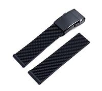 CHCWR Pour bracelet de montre en caoutchouc en silicone souple 22 mm 24 mm bracelet de bande de surveillance pour Navitimer/Avenger/SuperCean