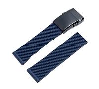 CHCWR Pour bracelet de montre en caoutchouc en silicone souple 22 mm 24 mm bracelet de bande de surveillance pour Navitimer/Avenger/SuperCean