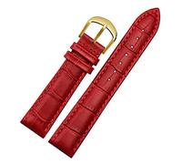 CHCWR Pour Brand Watch Bracelet Woman Watchbands Bands de montre en cuir authentique 10 12 14 16 18 20 Bands de montre multicolores de 22 mm