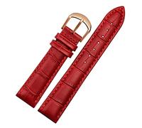 CHCWR Pour Brand Watch Bracelet Woman Watchbands Bands de montre en cuir authentique 10 12 14 16 18 20 Bands de montre multicolores de 22 mm