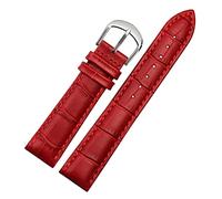CHCWR Pour Brand Watch Bracelet Woman Watchbands Bands de montre en cuir authentique 10 12 14 16 18 20 Bands de montre multicolores de 22 mm