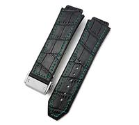 CHCWR Pour Classic Fusion Universe Big Bang Series Watch Strap ， Cowhide Rubber Watch Band 25-19mm Bracelets Sport Men and WOM Watch Bands