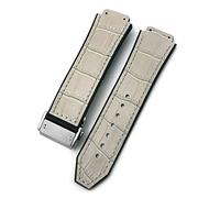 CHCWR Pour Classic Fusion Universe Big Bang Series Watch Strap ， Cowhide Rubber Watch Band 25-19mm Bracelets Sport Men and WOM Watch Bands