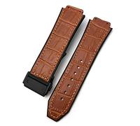 CHCWR Pour Classic Fusion Universe Big Bang Series Watch Strap ， Cowhide Rubber Watch Band 25-19mm Bracelets Sport Men and WOM Watch Bands