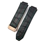CHCWR Pour Classic Fusion Universe Big Bang Series Watch Strap ， Cowhide Rubber Watch Band 25-19mm Bracelets Sport Men and WOM Watch Bands