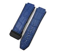 CHCWR Pour Hublot Classic Fusion Universe Big Bang Series Watch Strap ， Cowhide Rubber Watch Band 25-19mm Bracelets Sport Men and WOM Watch Bands