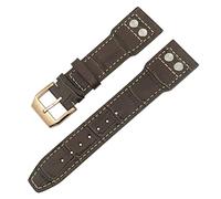 CHCWR Pour IWC IW3777 IW3270 Mark 18 Big Pilot's Watch Strap Soft Cowhide Bracelets 20mm 21mm 22 mm en cuir Watch Band