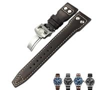 CHCWR Pour IWC Pilot Mark Portugieser Portofino Watchband 20 mm 22 mm 22 mm Boucche de montre de cuve de vache italienne Black Blue Brown