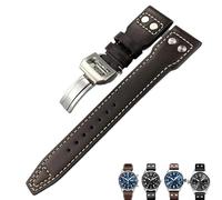 CHCWR Pour IWC Pilot Mark Portugieser Portofino Watchband 20 mm 22 mm 22 mm Boucche de montre de cuve de vache italienne Black Blue Brown