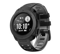 CHCWR Pour le groupe de surveillance de remplacement en silicone d'instinct compatible avec l'instinct 2 / Solar/Tactical 22 mm bands de surveillance