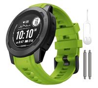CHCWR Pour les bandes de l'instinct 2s de 20 mm de largeur de largeur en silicone en silicone remplacer les bandes de montre Instinct 2S Fenix 5s / Fenix 5s Plus/Fenix 6s / Fenix 6s Pro
