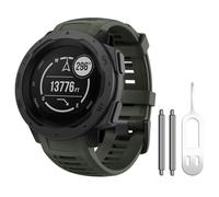 CHCWR Pour les bandes de montre instinct, des sangles en silicone souple pour les bandes de remplacement instinct compatibles avec l'instinct solaire/eSports/tactique